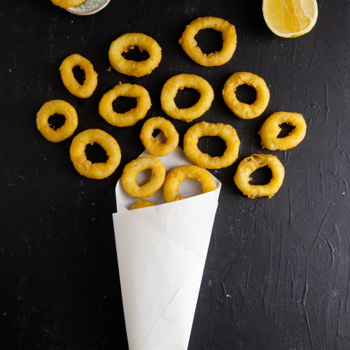 Battered Squid Rings - Frozen